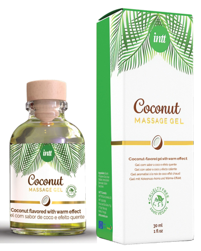 Масажний гель для інтимних зон Intt Coconut Vegan (30 мл) - фото