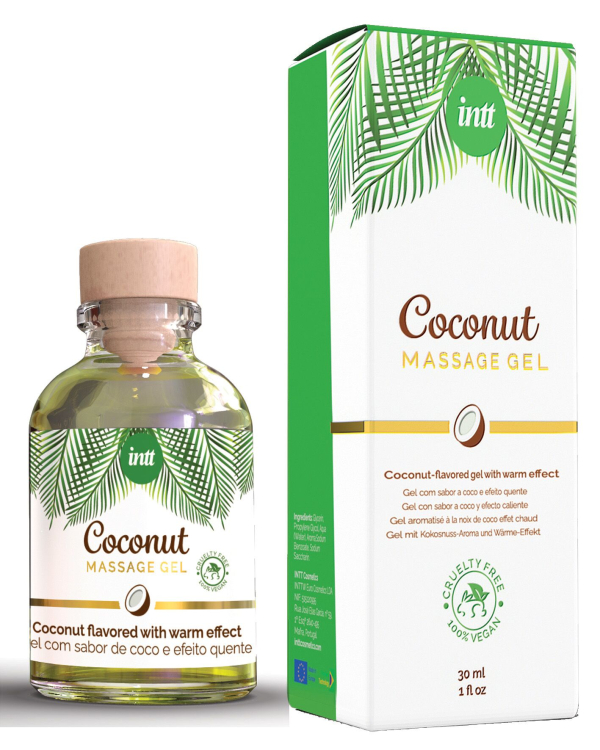 Масажний гель для інтимних зон Intt Coconut Vegan (30 мл) - фото