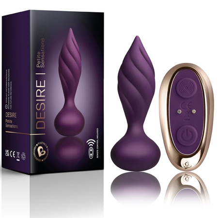 Анальна вібропробка Rocks Off Petite Sensations – Desire Purple №3