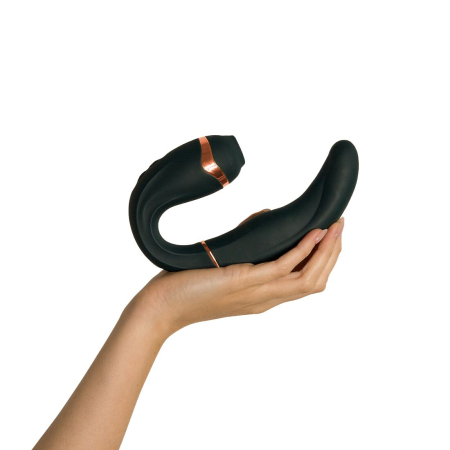 Пульсатор із вакуумною стимуляцією клітора Adrien Lastic My G (Teal) - фото №5