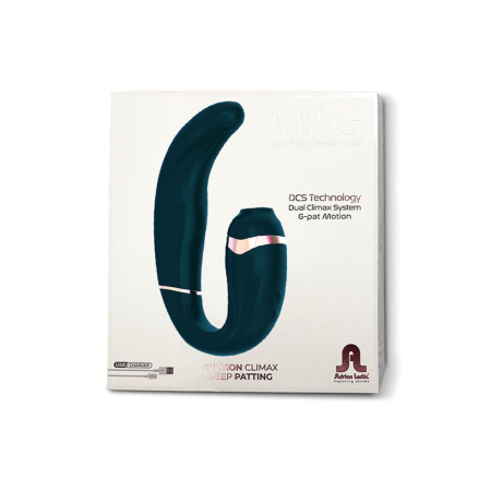 Пульсатор із вакуумною стимуляцією клітора Adrien Lastic My G (Teal) - фото №7