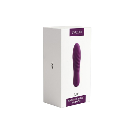 Потужний мінівібратор Svakom Tulip Violet - фото №7