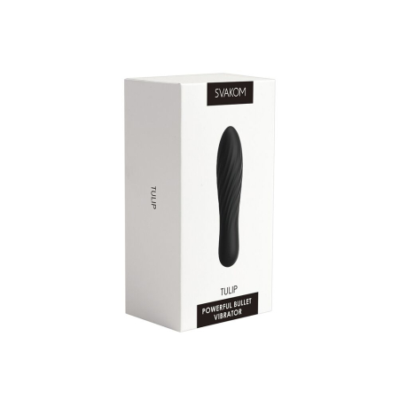 Потужний мінівібратор Svakom Tulip Black - фото №7