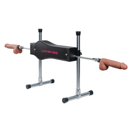 Смарт секс-машина Lovense Sex Machine, два штоки та фалоімітатори, можна для вебкаму №4