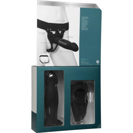 Страпон унісекс Doc Johnson Body Extensions – Be Bold, порожня насадка - фото №7