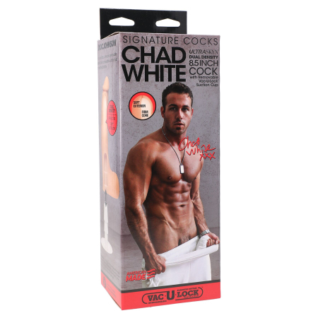 Фалоімітатор Doc Johnson Signature Cocks – Chad White 8,5 inch UltraSkin - фото №5