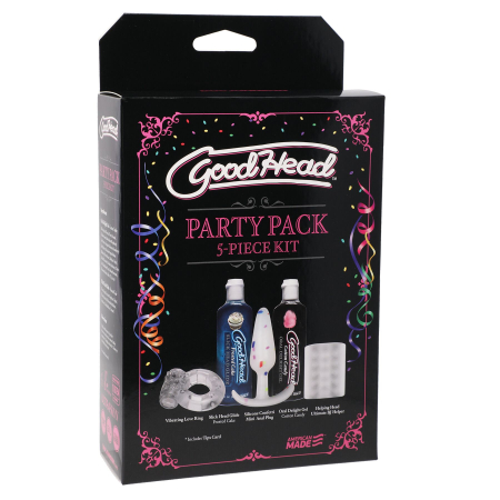 Набір Doc Johnson GoodHead - Party Pack - 5 Piece Kit - фото №2