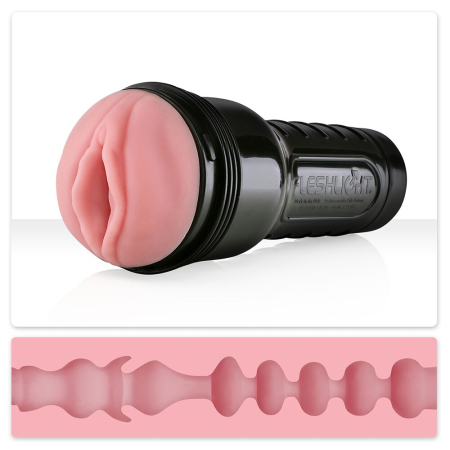 Мастурбатор-вагіна Fleshlight Pink Lady Mini-Lotus Нова текстура - фото