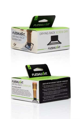 Підставка-сушарка для мастурбаторів Fleshlight Drying Rack — Screw Dry Новинка - фото №3
