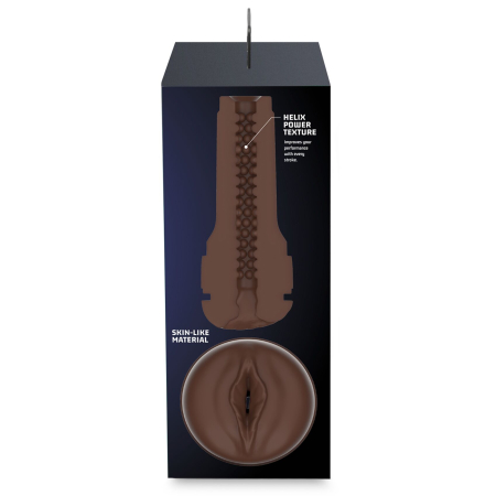 Мастурбатор-вагіна Kiiroo Feel Stroker Dark Brown для секс-машини Kiiroo Keon №9