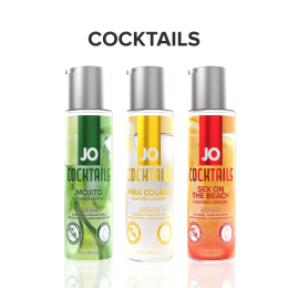 Лубрикант на водній основі JO Cocktails - Sex on the Beach без цукру, рослинний гліцерин (60 мл) - - фото №6