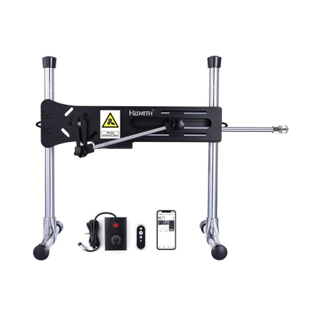 Смарт секс-машина Hismith AK-01-Black Sex Machine APP з фалоімітатором - фото