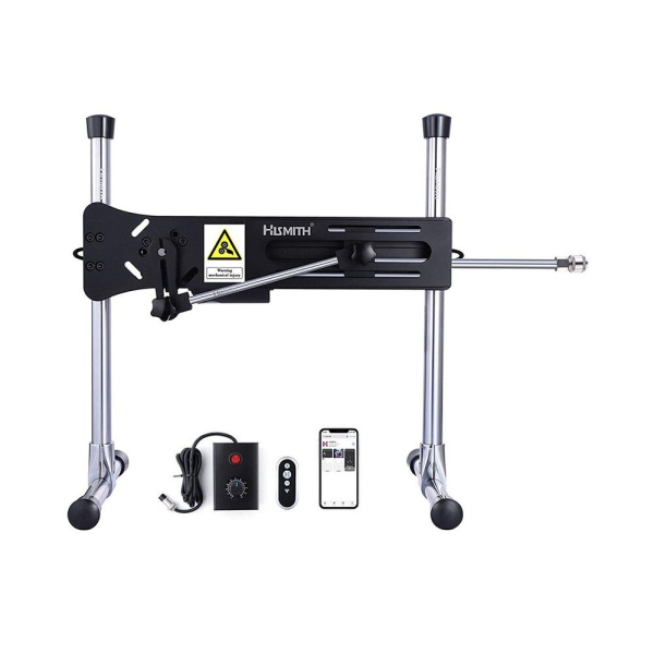 Смарт секс-машина Hismith AK-01-Black Sex Machine APP з фалоімітатором - фото