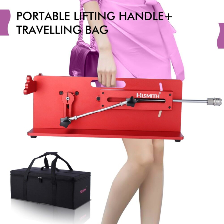 Смарт секс-машина Hismith Table Top 2.0 Pro APP Red, настільна версія - фото №5