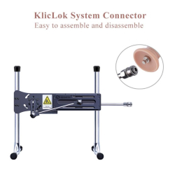 Реалістичний фалоімітатор для секс-машин Hismith 7.5? Flexible Silicone Dildo, система KlicLok - - фото №3