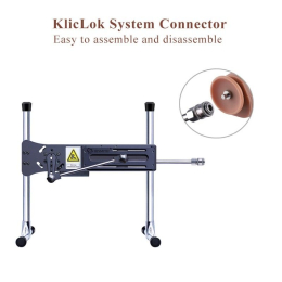 Гнучкий фалоімітатор для секс-машин Hismith 9.25? Silicone Dildo, система KlicLok - - фото №3