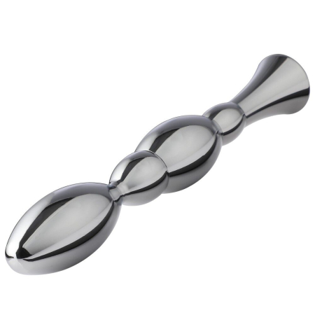 Металевий анальний плаг для секс-машин Hismith Bullet Anal Toy, система KlicLok - фото №4