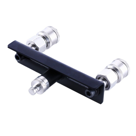 Подвійний конектор для секс-машин Hismith Quick Connector Adapter with Double Head, система KlicLok - фото №3