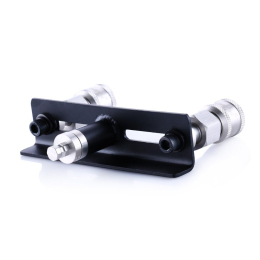 Подвійний конектор для секс-машин Hismith Quick Connector Adapter with Double Head, система KlicLok - - фото №4