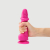Реалістичний фалоімітатор Strap-On-Me Sliding Skin Realistic Dildo Fuchsia L, ефект рухливої шкіри - фото