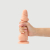 Реалістичний фалоімітатор Strap-On-Me Sliding Skin Realistic Dildo Vanille XXL, ефект рухливої шкіри - фото