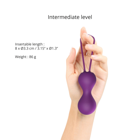 Вагінальні кульки Love To Love JOIA - PURPLE RAIN - фото №5