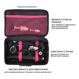 Кейс для іграшок з кодовим замком Dorcel DISCREET BOX - - фото №3