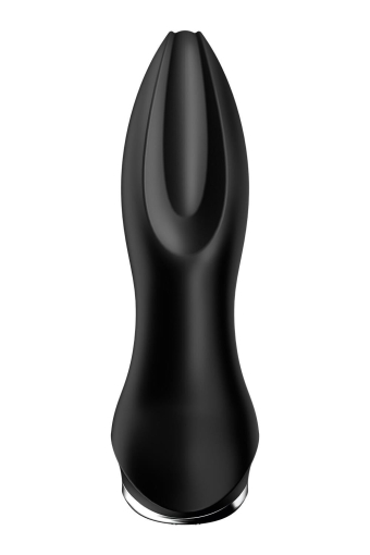 Анальна смарт-вібропробка із перлинним масажем Satisfyer Rotator Plug 2+ Black - фото №6