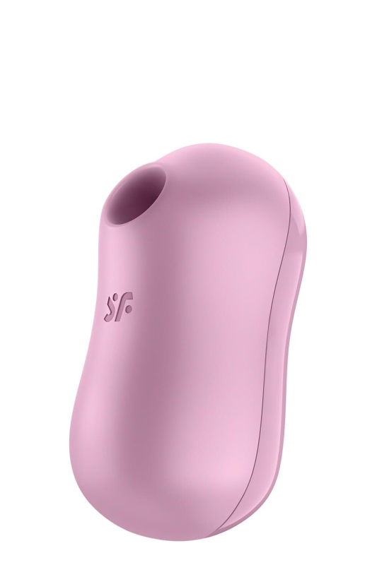 Вакуумний стимулятор із вібрацією Satisfyer Cotton Candy Lilac - фото
