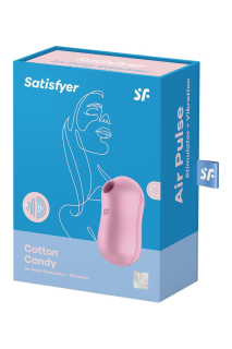 Вакуумний стимулятор із вібрацією Satisfyer Cotton Candy Lilac - - фото №7