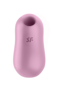 Вакуумний стимулятор із вібрацією Satisfyer Cotton Candy Lilac - - фото №3
