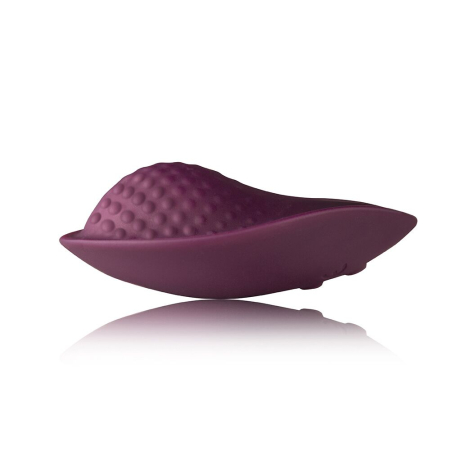 Вібратор у трусики Rocks Off Knickerbocker Glory — Burgundy, пульт ДК - фото №2