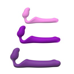 Безремінний страпон Adrien Lastic Queens L, регульований вигин, діаметр 3,8 см - - фото №5