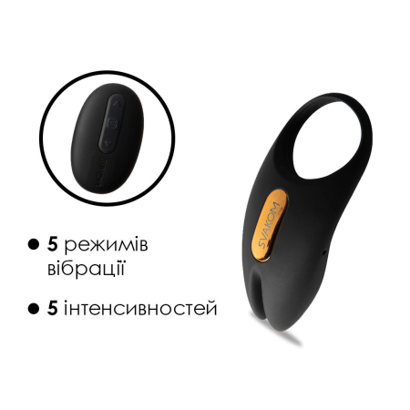 Ерекційне віброкільце Svakom Winni 2, керування зі смартфона, пульт ДК - фото №4