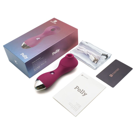 Вакуумний стимулятор KISTOY Polly Violet - фото №8