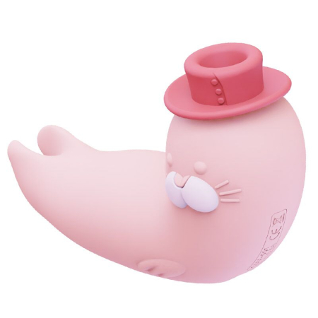 Вакуумний вібратор CuteVibe Franky Pink - фото №4