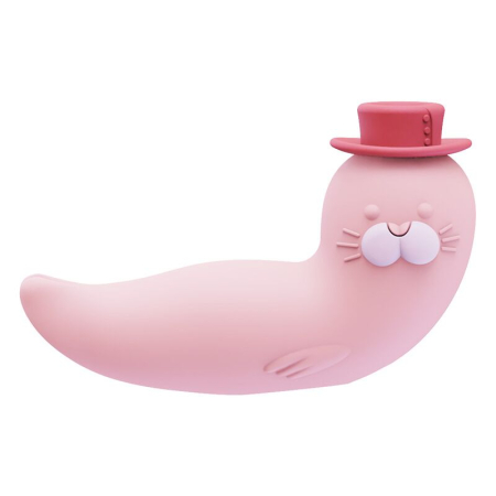 Вакуумний вібратор CuteVibe Franky Pink - фото