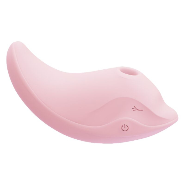 Вібратор та вакуумний стимулятор CuteVibe Heidi Pink - фото