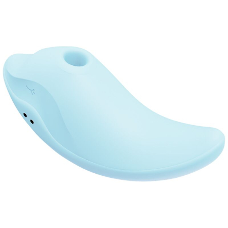 Вібратор та вакуумний стимулятор CuteVibe Heidi Blue - фото №2