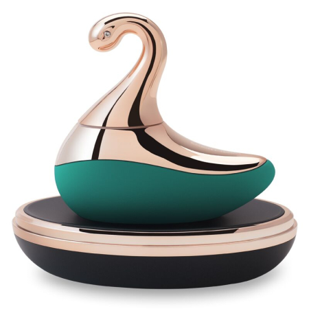 Вишуканий вакуумний вібратор Knight Jenay SOUL & DESIRE, лубрикант у комплекті - фото №2