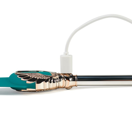 Вишуканий вібратор Knight Jenay FLOWERS & SWORD, маска, стрічка та лубрикант у комплекті - фото №4