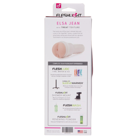 Мастурбатор Fleshlight Girls: Elsa Jean — Treat, зі зліпка ануса, дуже ніжний - фото №8