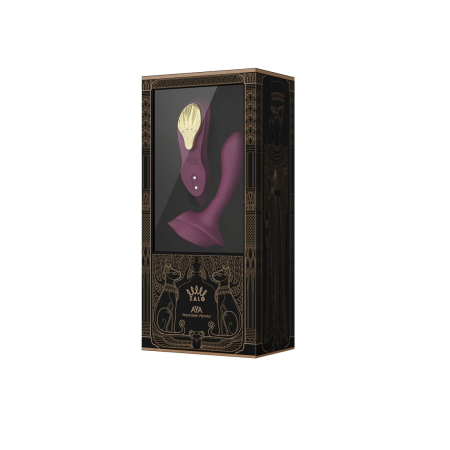 Смарт-вібратор у трусики Zalo - AYA Velvet Purple, насадка та пульт ДК - фото №9