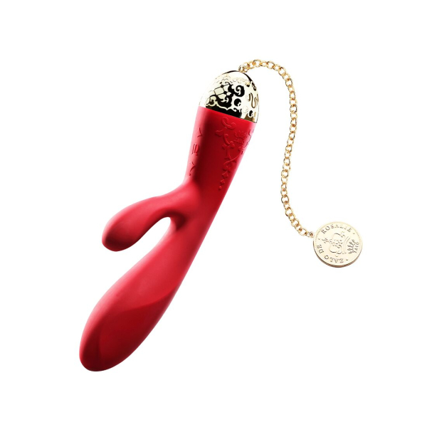 Смартвібратор-кролик Zalo — Rosalie Bright Red - фото