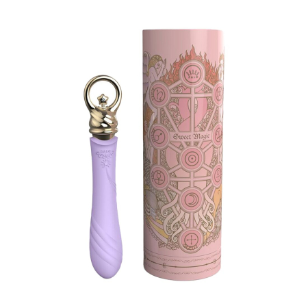 Вібратор для точки G із підігрівом Zalo Sweet Magic - Courage Fantasy Violet №9