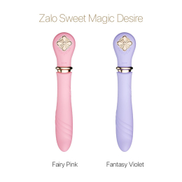 Пульсатор із підігрівом Zalo Sweet Magic - Desire Fairy Pink, турбо режим - - фото №8