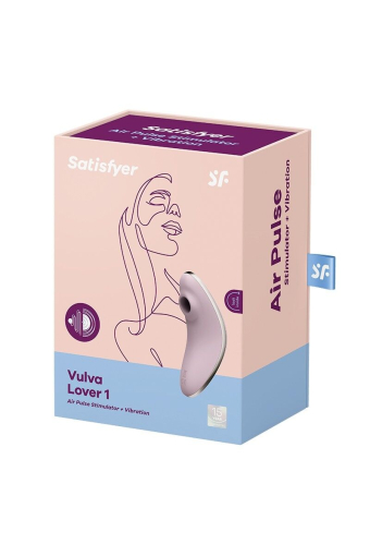 Вакуумний вібратор Satisfyer Vulva Lover 1 Violet - фото №5