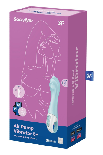 Смарт-вібратор точки G Satisfyer Air Pump Vibrator 5+, надувається - фото №8