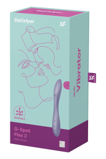 Універсальний вібратор Satisfyer G-Spot Flex 2, гнучкий стовбур із фіксацією положення - - фото №4
