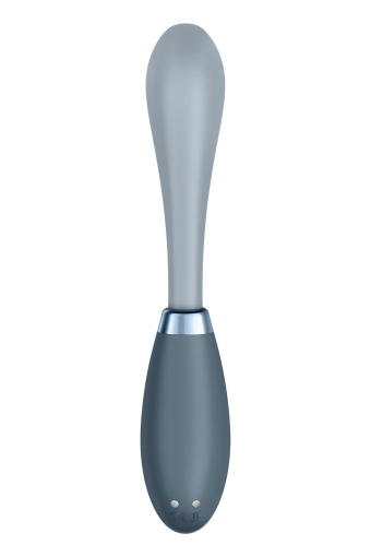 Вібратор Satisfyer G-Spot Flex 3 Grey, гнучкий стовбур із фіксацією положення - фото №5
